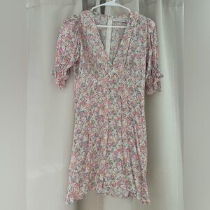 Faithfull the Brand Floral Mini Dress